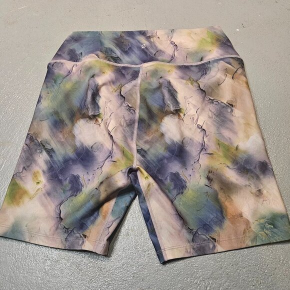 Peloton Cadent Shorts Marble Print XL - Picture 2 of 5